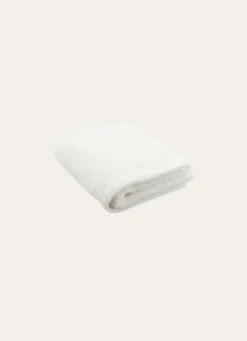 SERVIETTE INVITÉ UNIE EN COTON 500GR BLANC
