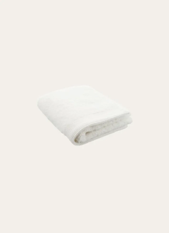 SERVIETTE INVITÉ UNIE EN COTON 500GR BLANC