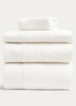 SERVIETTE INVITÉ UNIE EN COTON 500GR ÉCRU