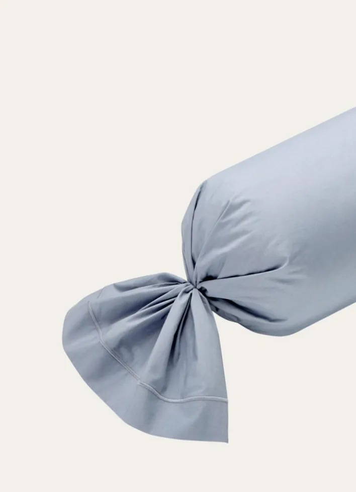 TAIE DE TRAVERSIN EN PERCALE DE COTON JEAN