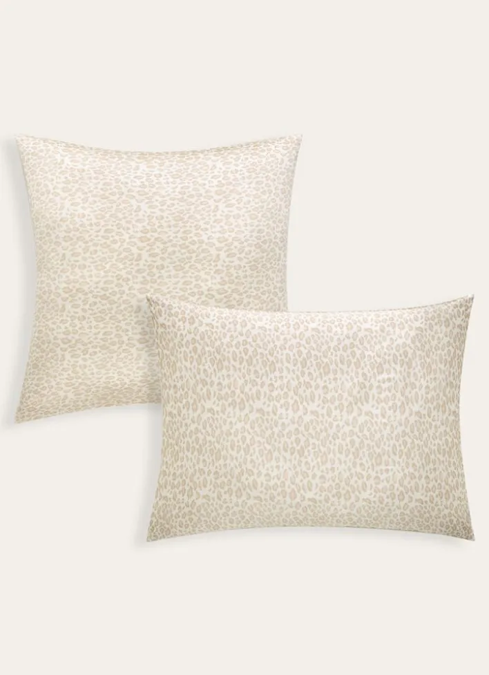TAIE D'OREILLER PURE SOIE DE MÛRIER NATUREL/BEIGE