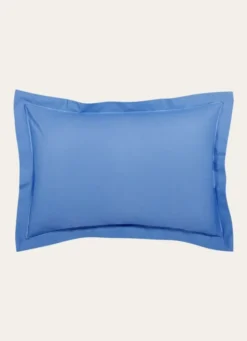 TAIE D'OREILLER UNIE EN COTON OCEAN