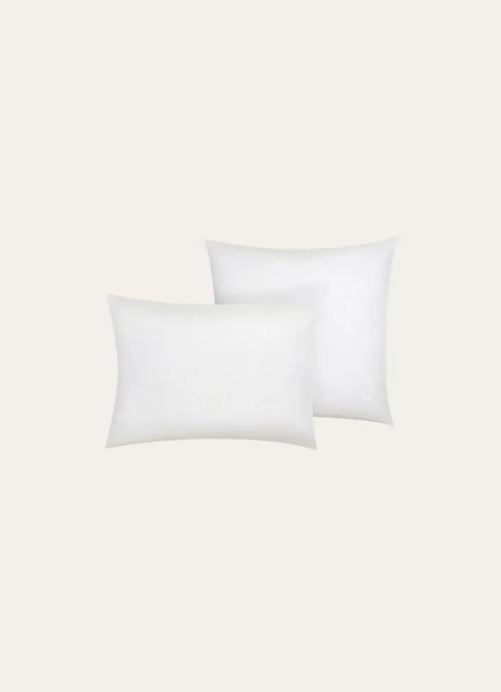 TAIE D'OREILLER UNIE EN LIN LAVÉ 165GR BLANC