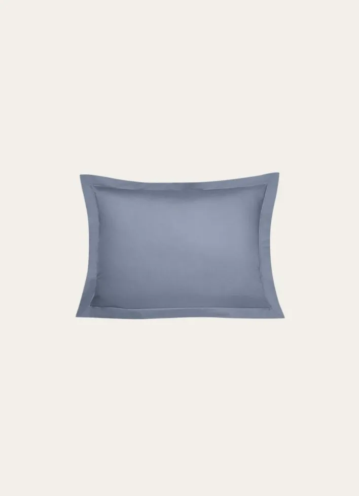TAIE D'OREILLER UNIE EN PERCALE DE COTON JEAN