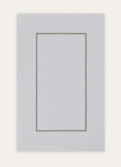 TAPIS DE BAIN BLANC/BEIGE