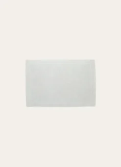 TAPIS DE BAIN EN COTON UNI 650GR PERLE