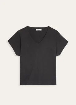 TEE-SHIRT EN COTON NOIR