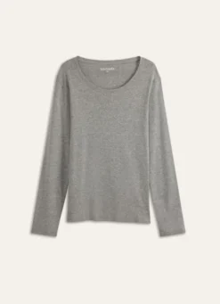TEE SHIRTGRIS CHINÉ