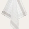 TORCHON EN TOILE MÉTIS BEIGE