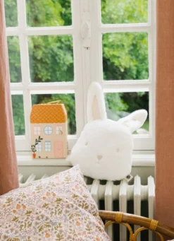 VALISETTE EN CARTON EN FORME DE MAISON MULTICOLORE