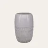 VASE CIME BLANC / GRISE