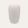 VASE EN TERRE-CUITE EMBOSSÉ POINÇON BLANC