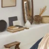 VASE SOLIFLORE EN GRÈS BLANC