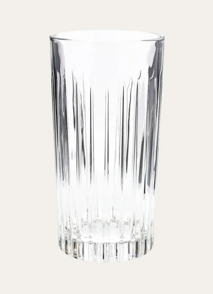 VERRE A WHISKY HAUT TRANSPARENT