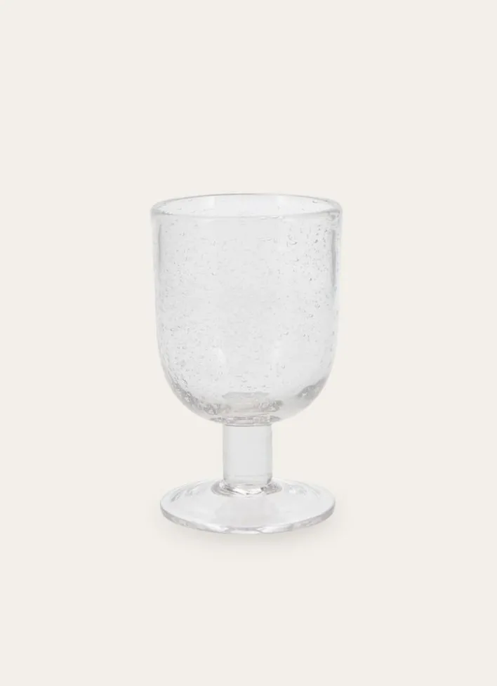 VERRE À PIED BULLÉ LUBERON TRANSPARENT