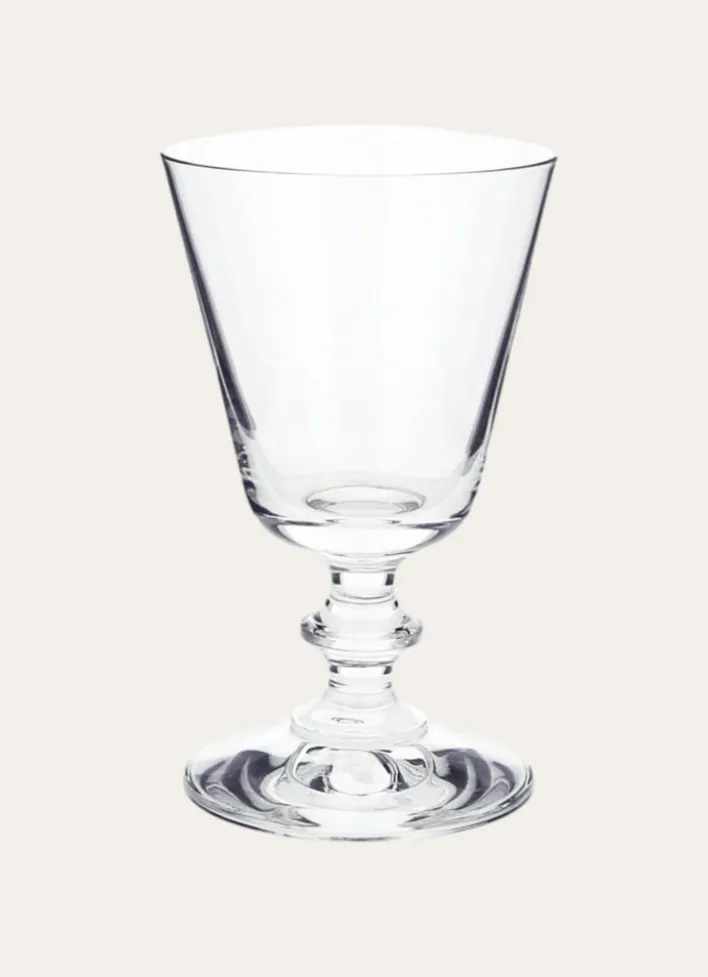 VERRE À VIN EN CRISTALLIN TRANSPARENT