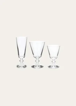 VERRE À VIN EN CRISTALLIN TRANSPARENT