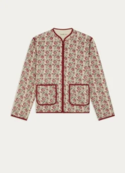 VESTE MATELASSEE BEIGE CLAIR