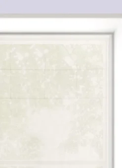 VITRAGE BLANC AJOURÉ ET BRODÉ 90 X 120 CM BLANC